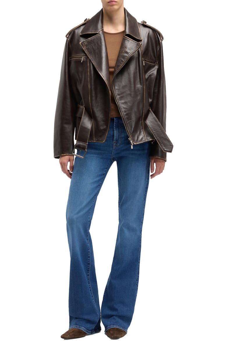 7 For All Mankind The Leggy Bootcut Jeans, Alternate, color, Moonwater