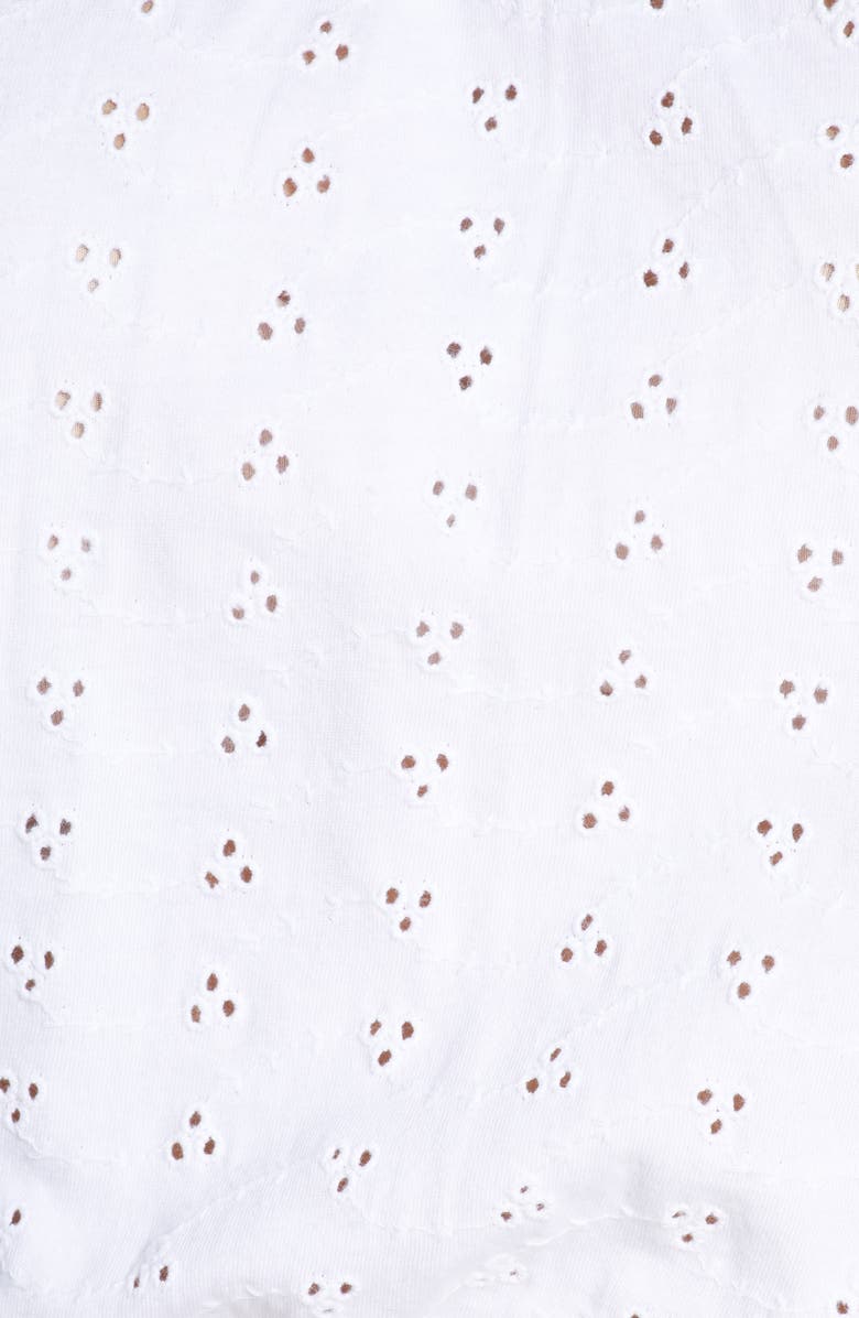 BP. Off the Shoulder Eyelet Top, Alternate, color,