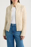 24Colours Front Zip Cardigan