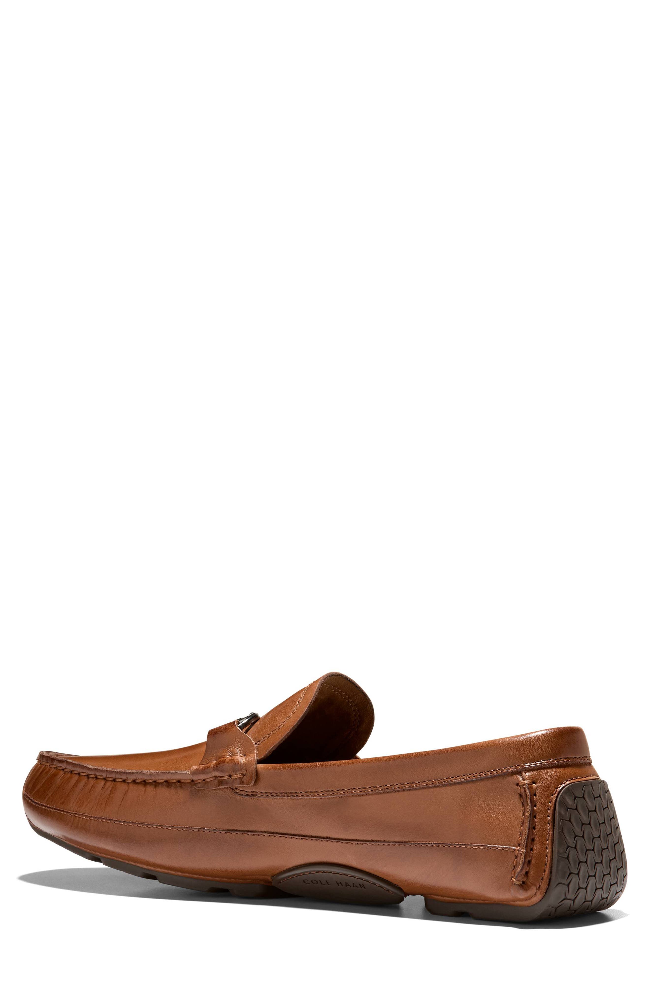 Cole Haan Hutchison Grand Bit Driving Loafer, Alternate, color, British Tan / Java