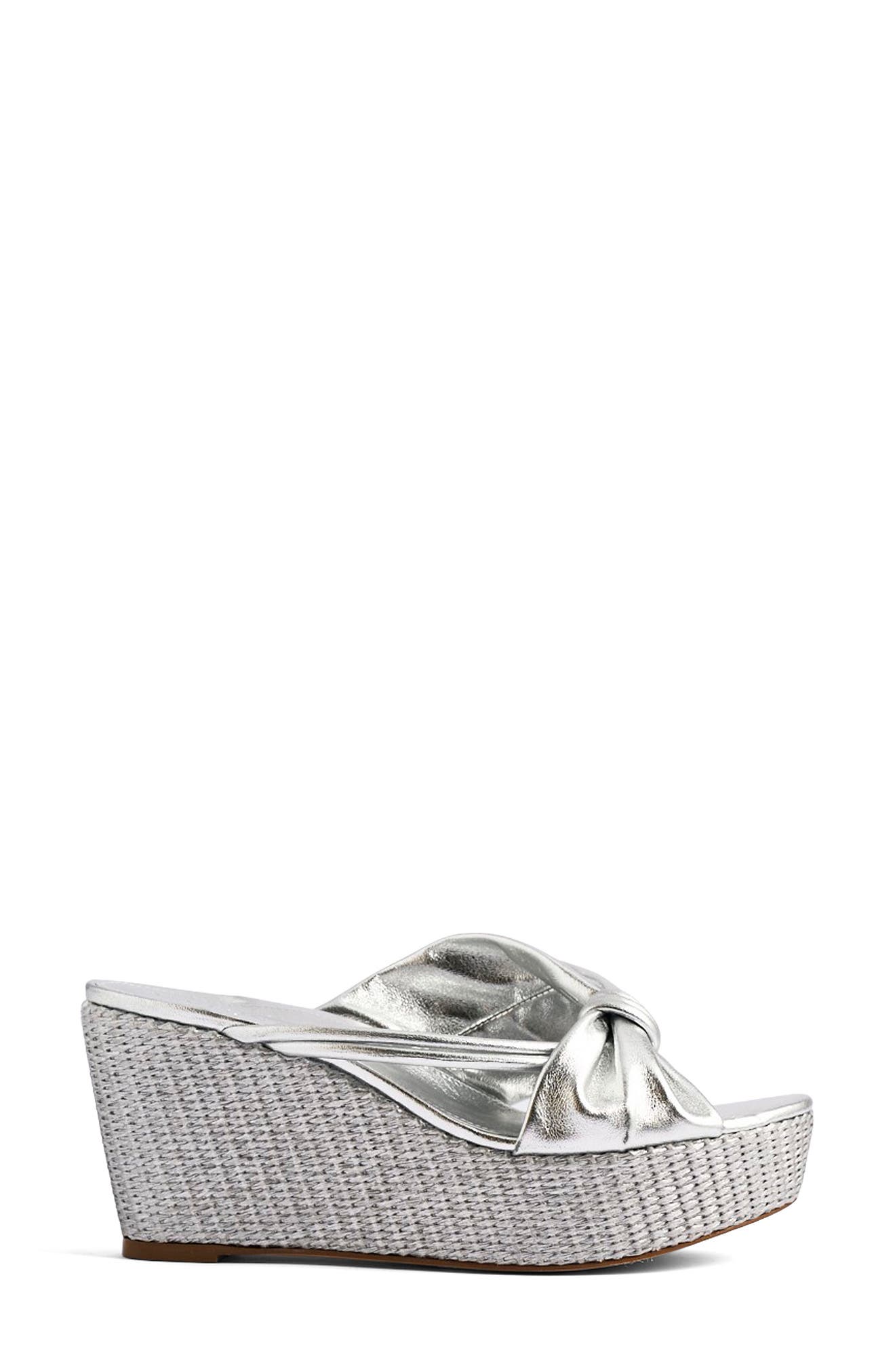 MARION PARKE Laney Platform Wedge Sandal, Alternate, color, 