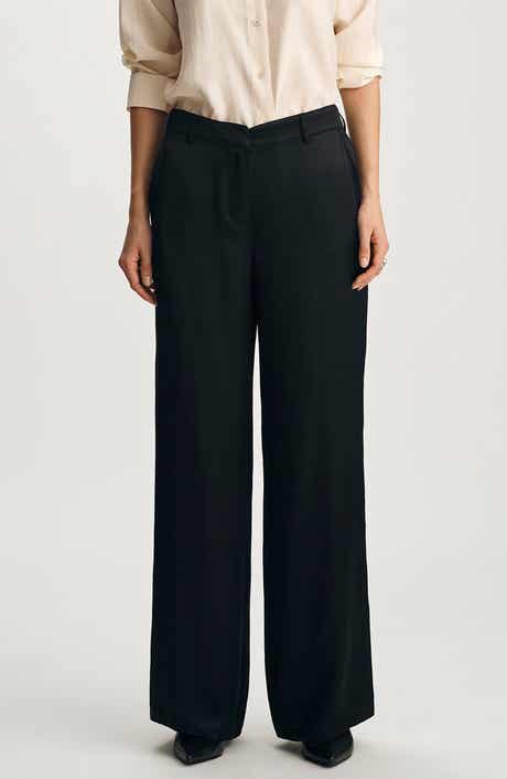 Satin Wide Leg Pants