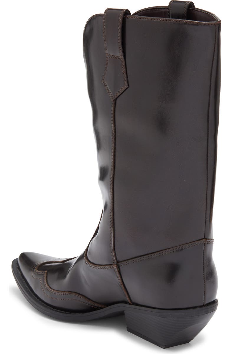 Abound Britta Western Boot, Alternate, color, Brown Chocolate