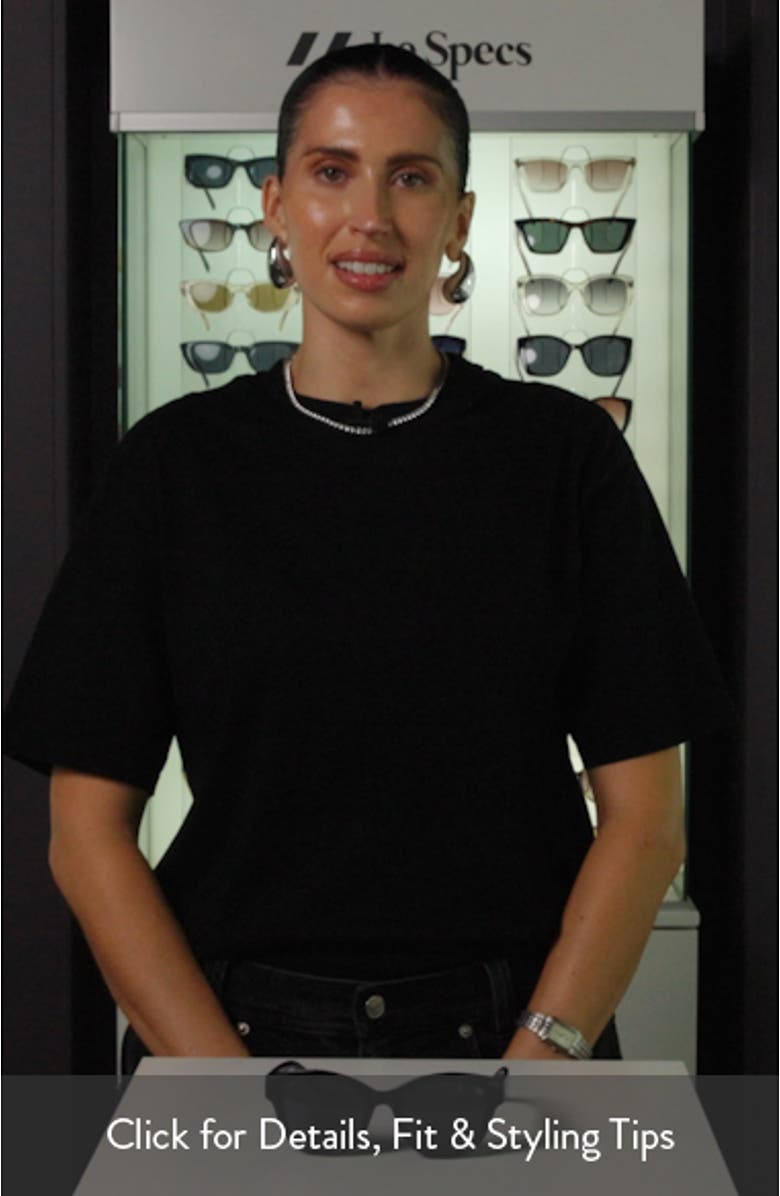 Majestic 53mm Polarized Round Sunglasses, sales video thumbnail