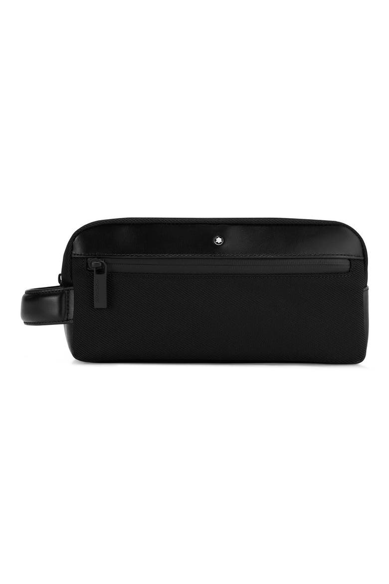 Night Flight Nylon Toiletries Case, Main, color, BLACK