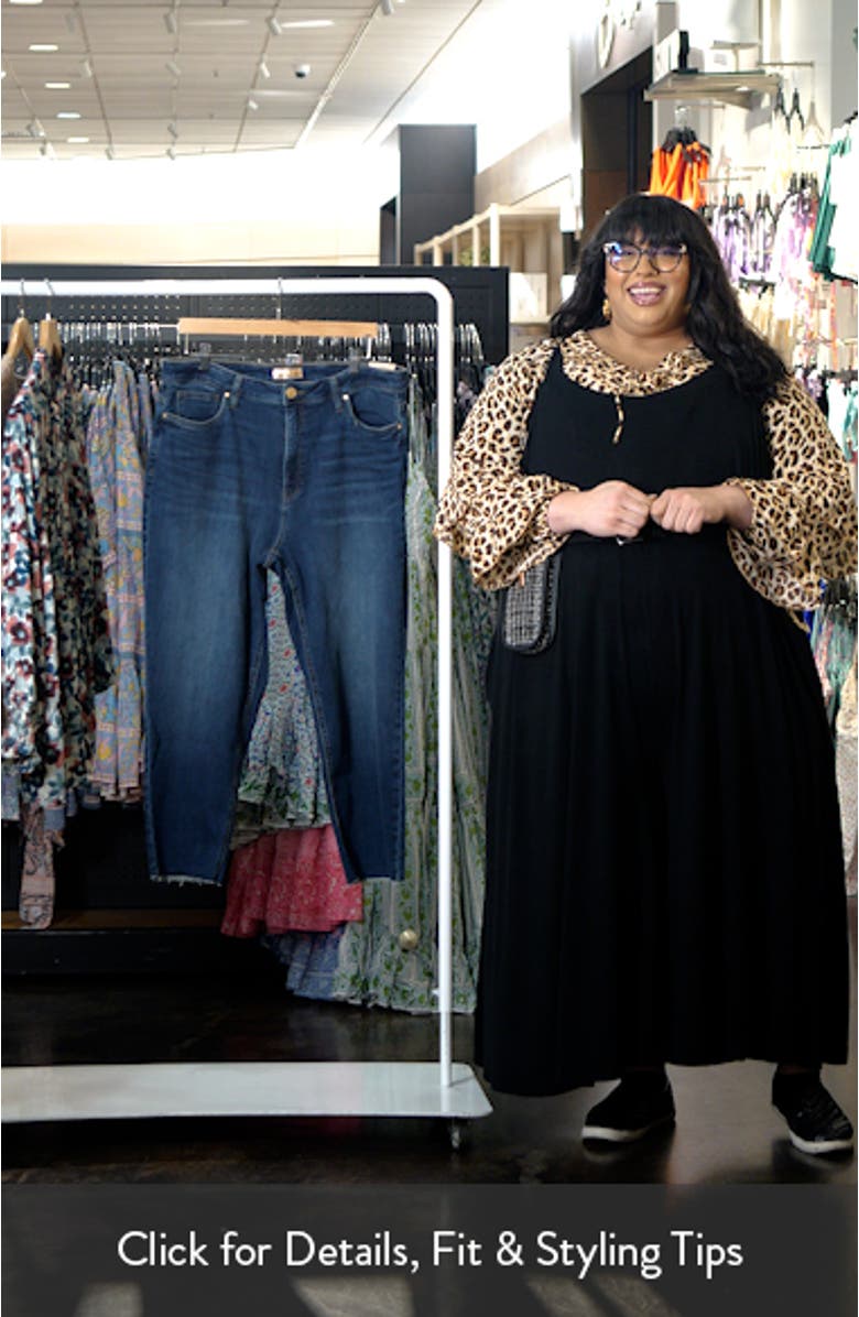 Rachael Fab Ab High Waist Crop Mom Jeans, sales video thumbnail