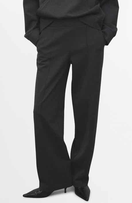 Flecked Knit Pants