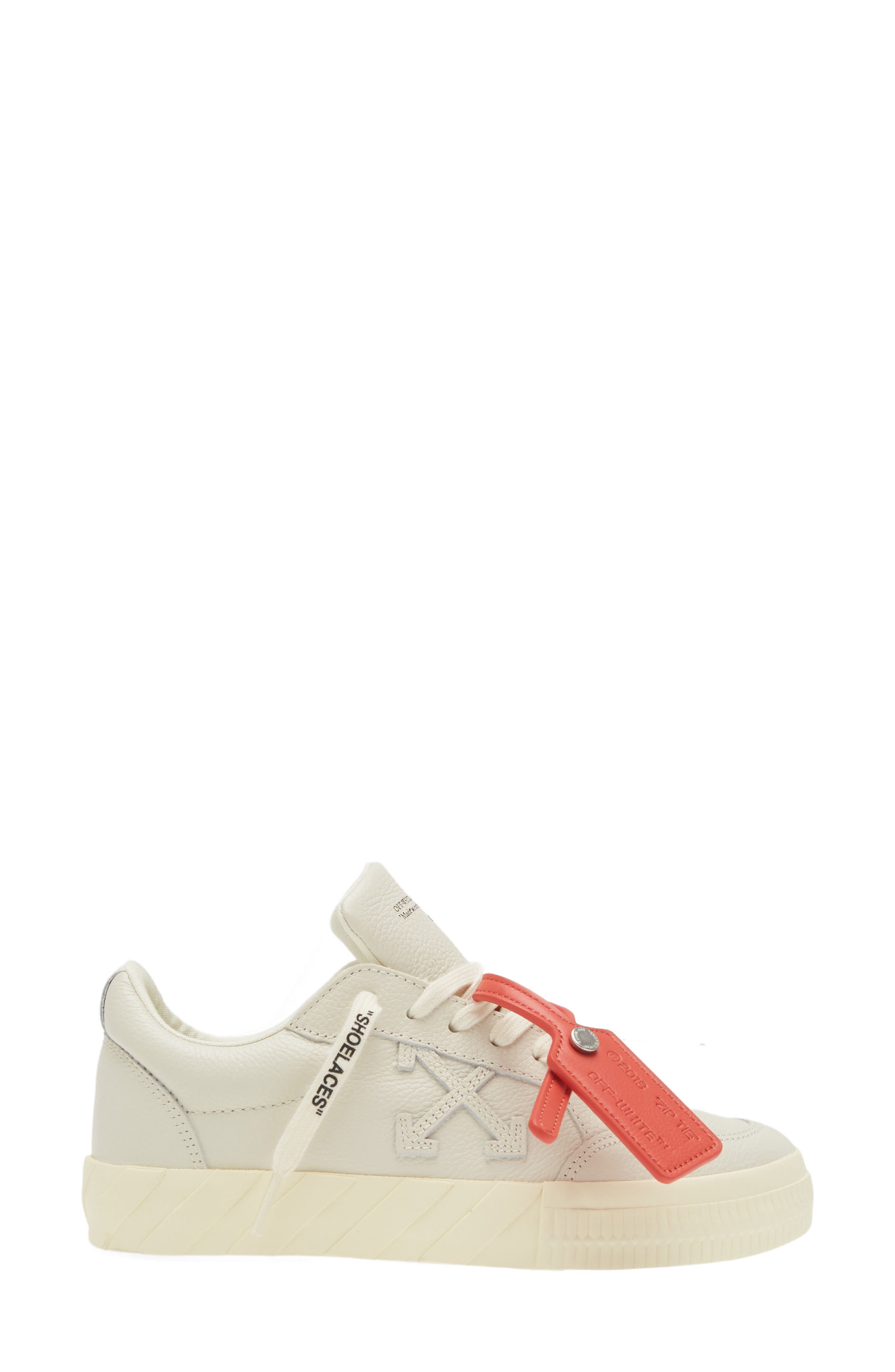 Off-White Vulcanized Low Top Sneaker, Alternate, color, 