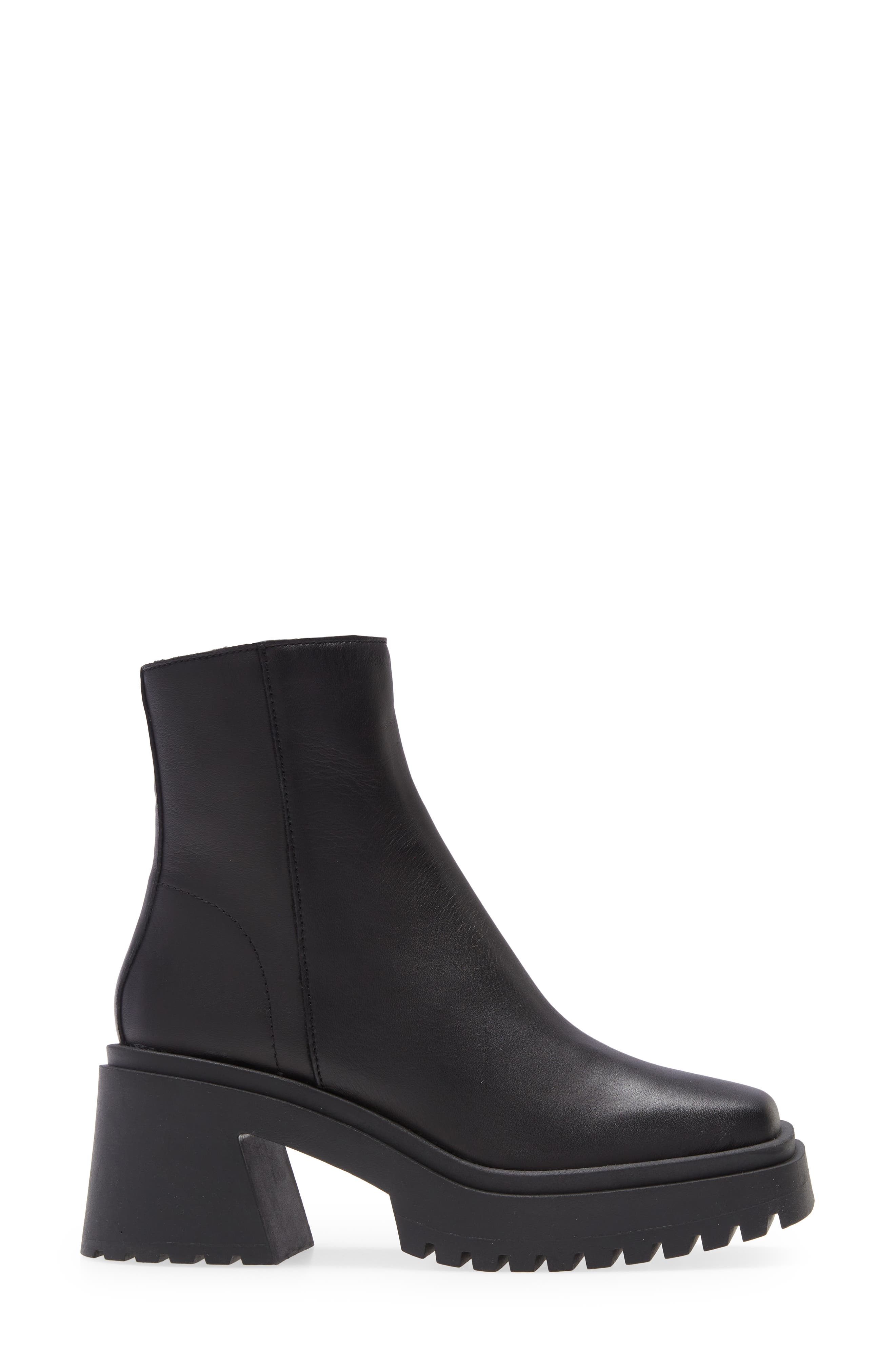 Fella Platform Bootie, Alternate, color, BLACK LEATHER