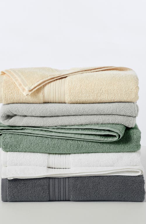 Woven & Weft 4-pack Cotton Bath Towels In Eucalyptus