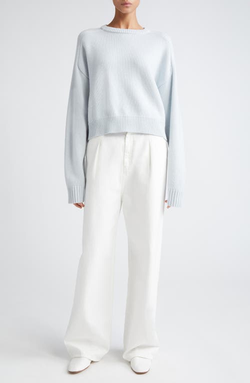 Loulou De Saison Attu Wide Leg Jeans In White