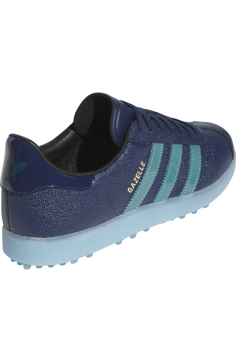 adidas Gazelle Golf Sneaker, Alternate, color, Night Indigo/ Teal/ Clear Sky