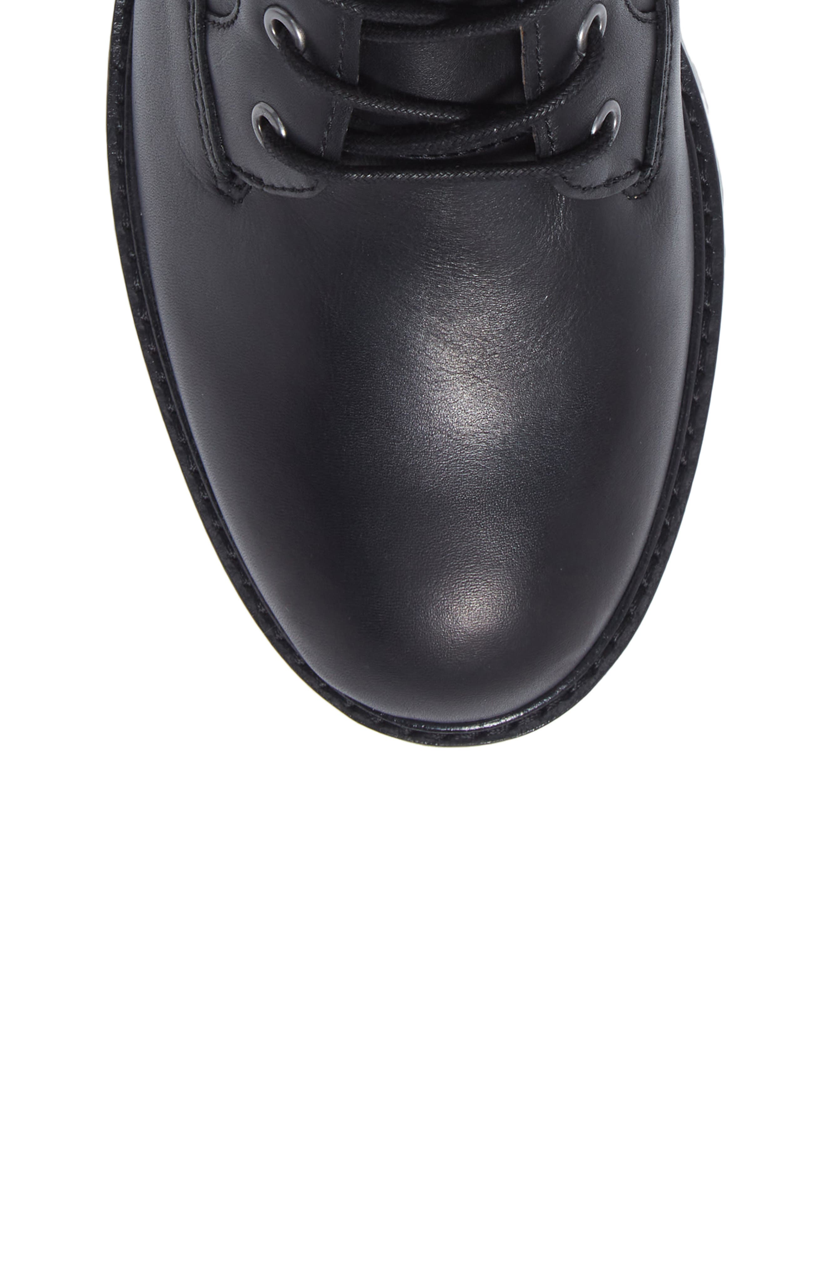 Madewell The Julien Lace-Up Lugsole Leather Boot, Alternate, color, 