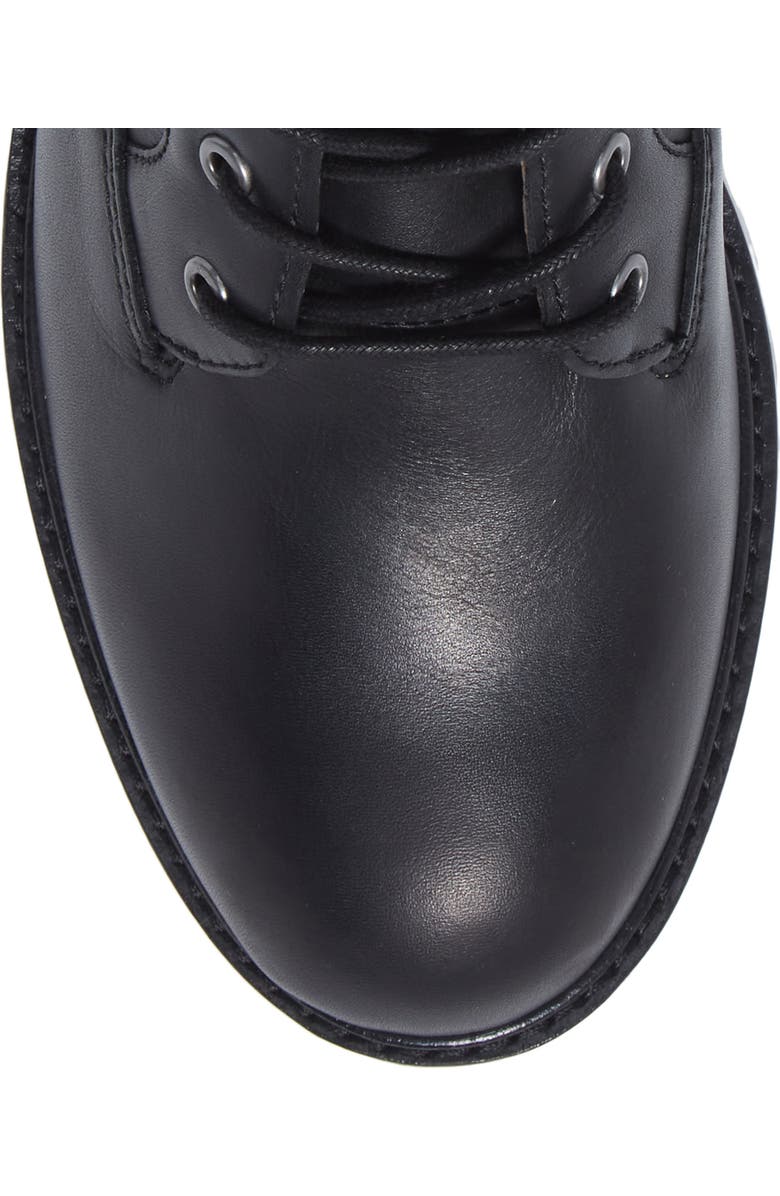 Madewell The Julien Lace-Up Lugsole Leather Boot, Alternate, color,