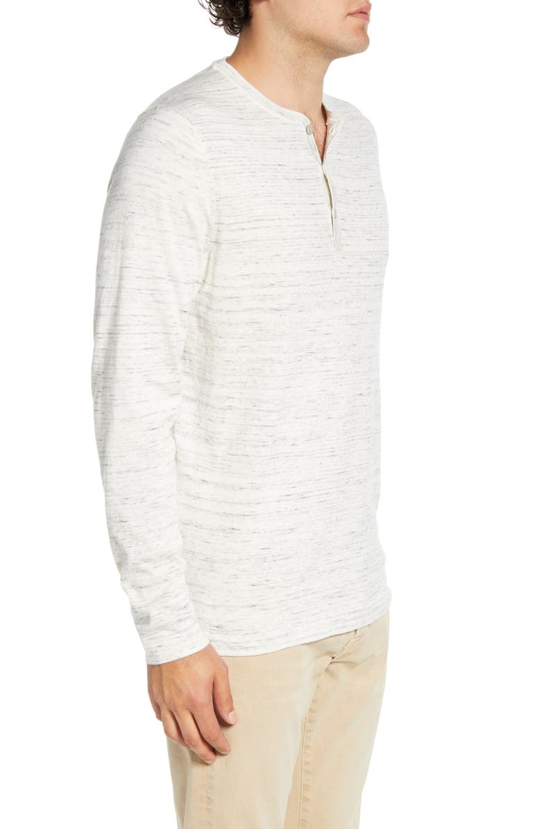 NORDSTROM MEN'S SHOP Long Sleeve Slub Henley, Alternate, color, 