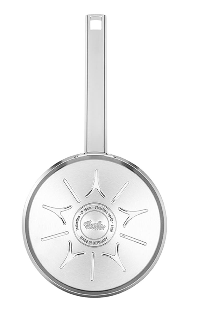 Fissler Original-Profi Collection Stainless Steel Sauce Pan with Metal Lid, Alternate, color, Stainless Steel
