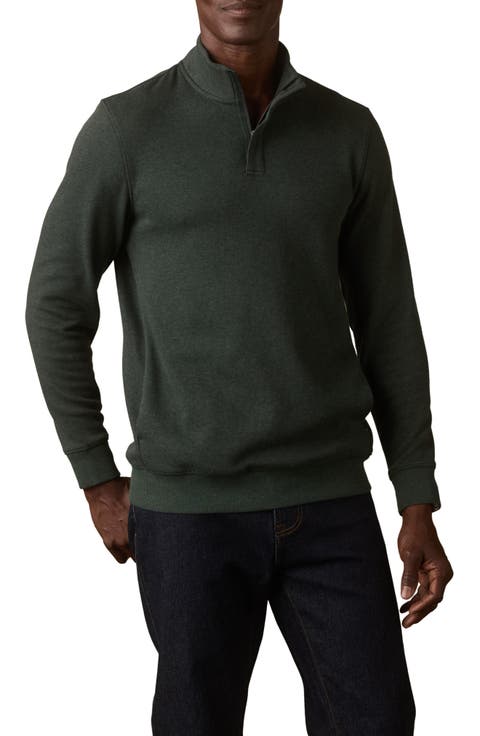 Puremeso Fleece Quarter Zip Sweater