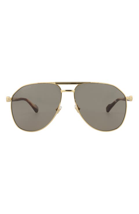 59mm Aviator Sunglasses