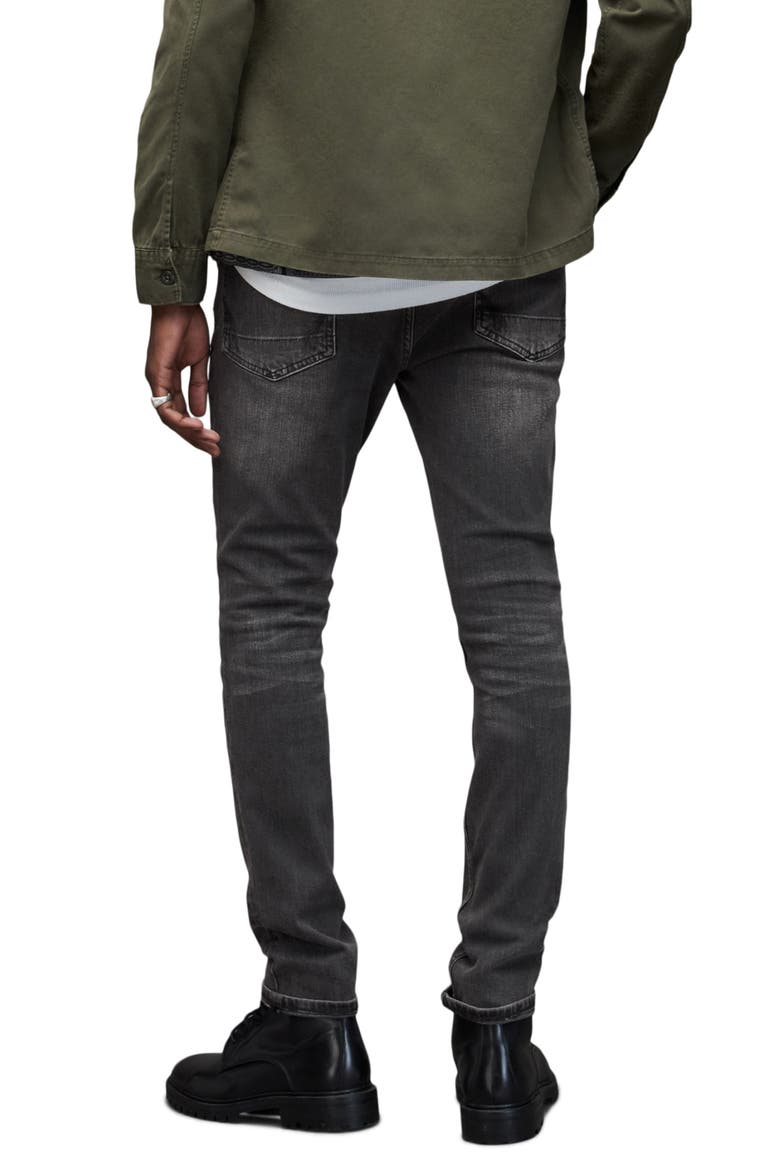 Cigarette Jeans, Alternate, color, WASHED BLACK