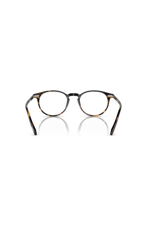 Oliver Peoples 47mm Phantos Optical Glasses In Brown
