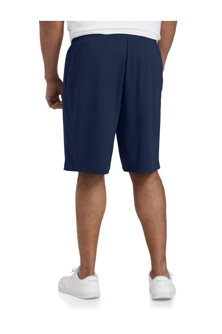 Big & Tall Performance Tech Mesh Shorts, Alternate, color, NAVY