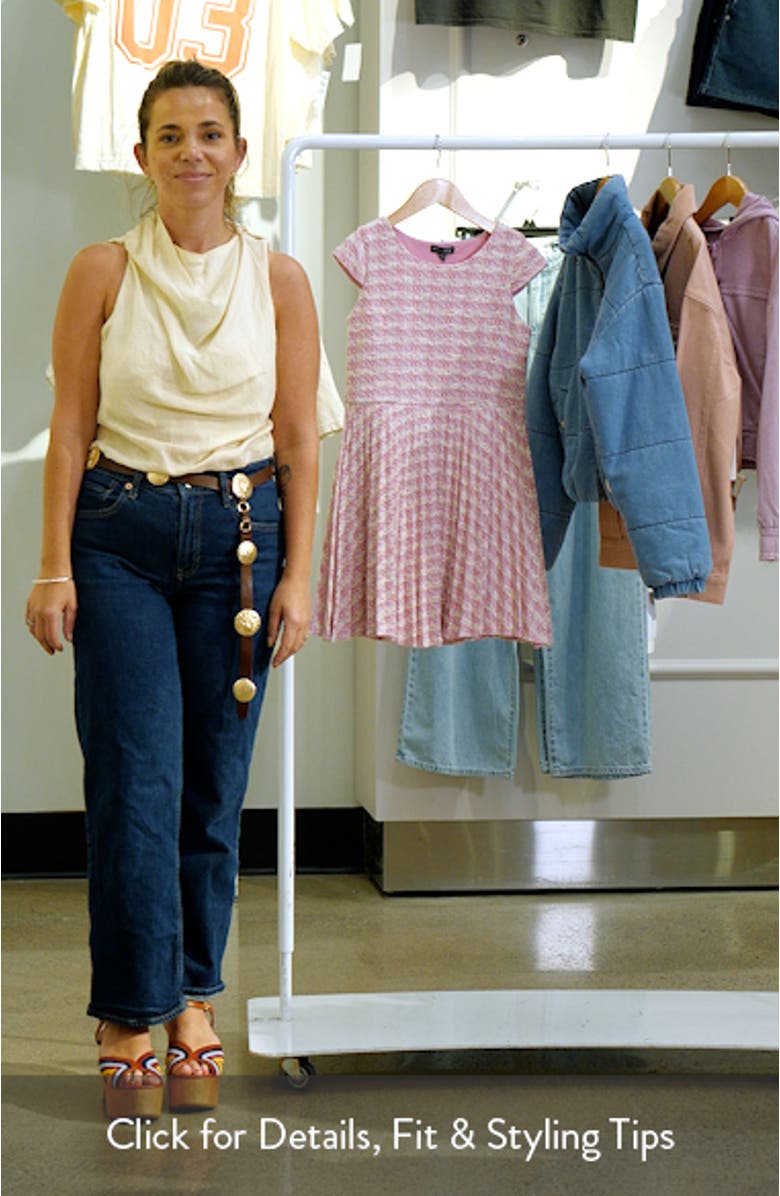 Kids' Pleated Skater Dress, sales video thumbnail