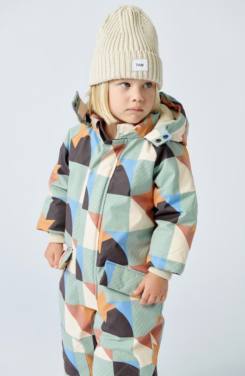 7 A.m. Enfant Kids' Chunky Beanie In Sand