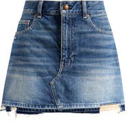Madewell Postage Stamp Denim Mini Skirt