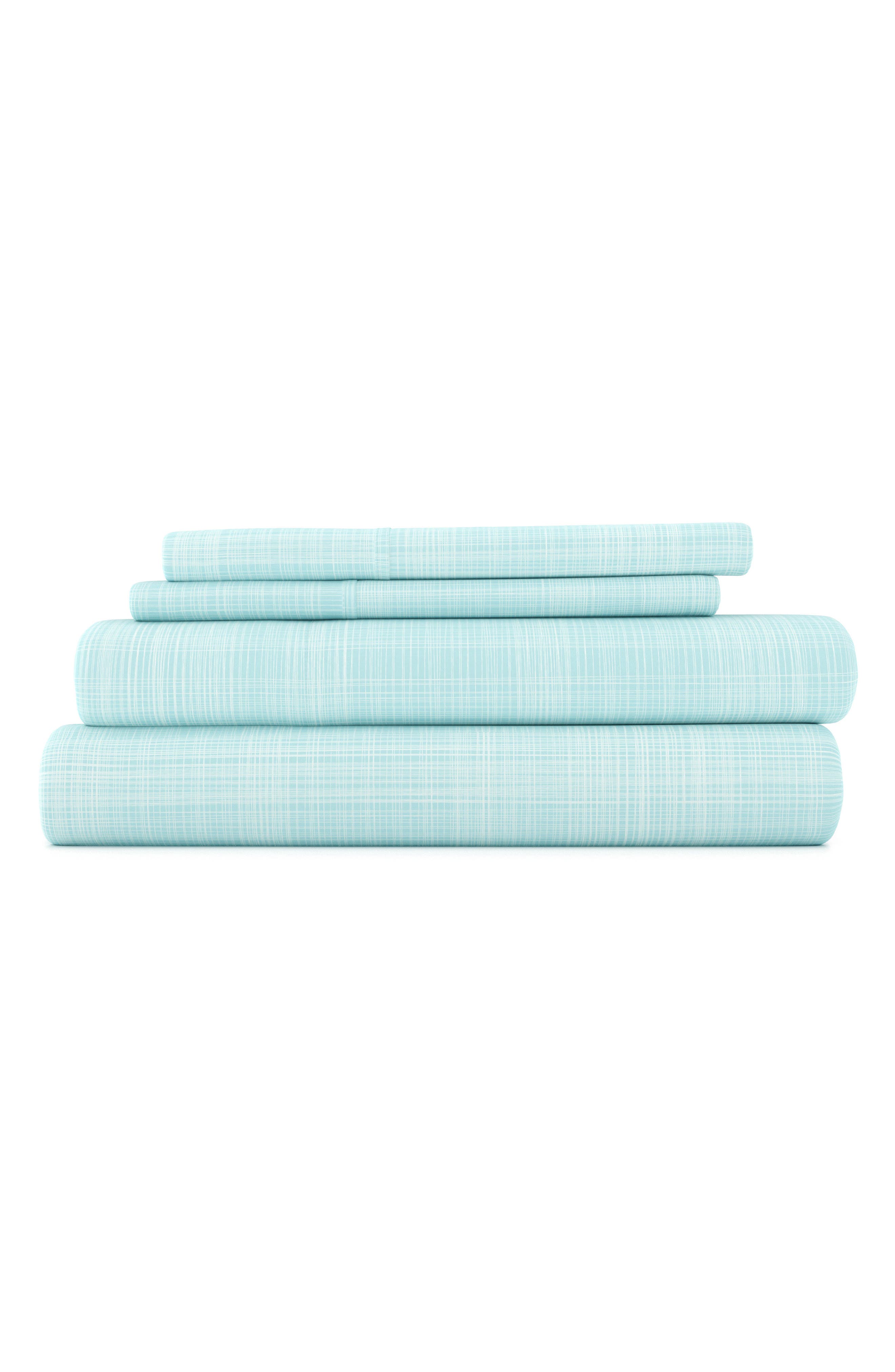 HOME SPUN Premium Ultra Soft Thatch 4-Piece Bed Sheet Set