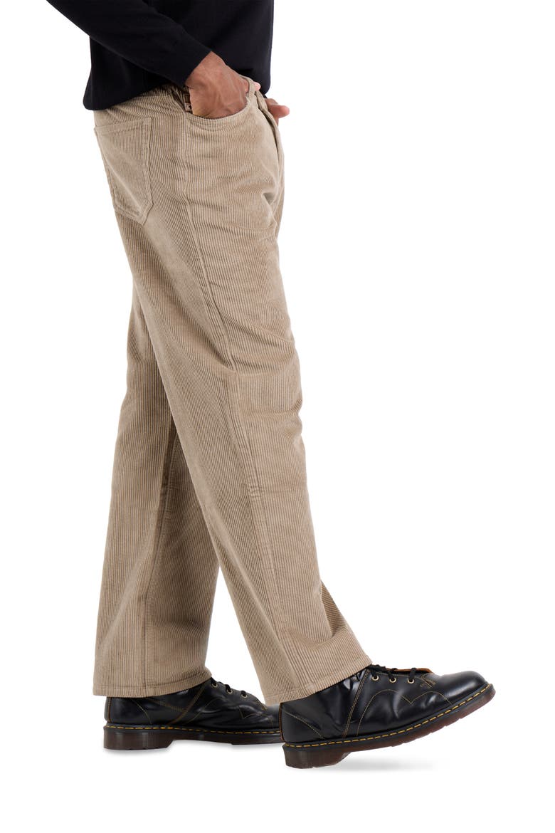 Athletic Fit Five-Pocket Corduroy Pants, Alternate, color, CAMEL