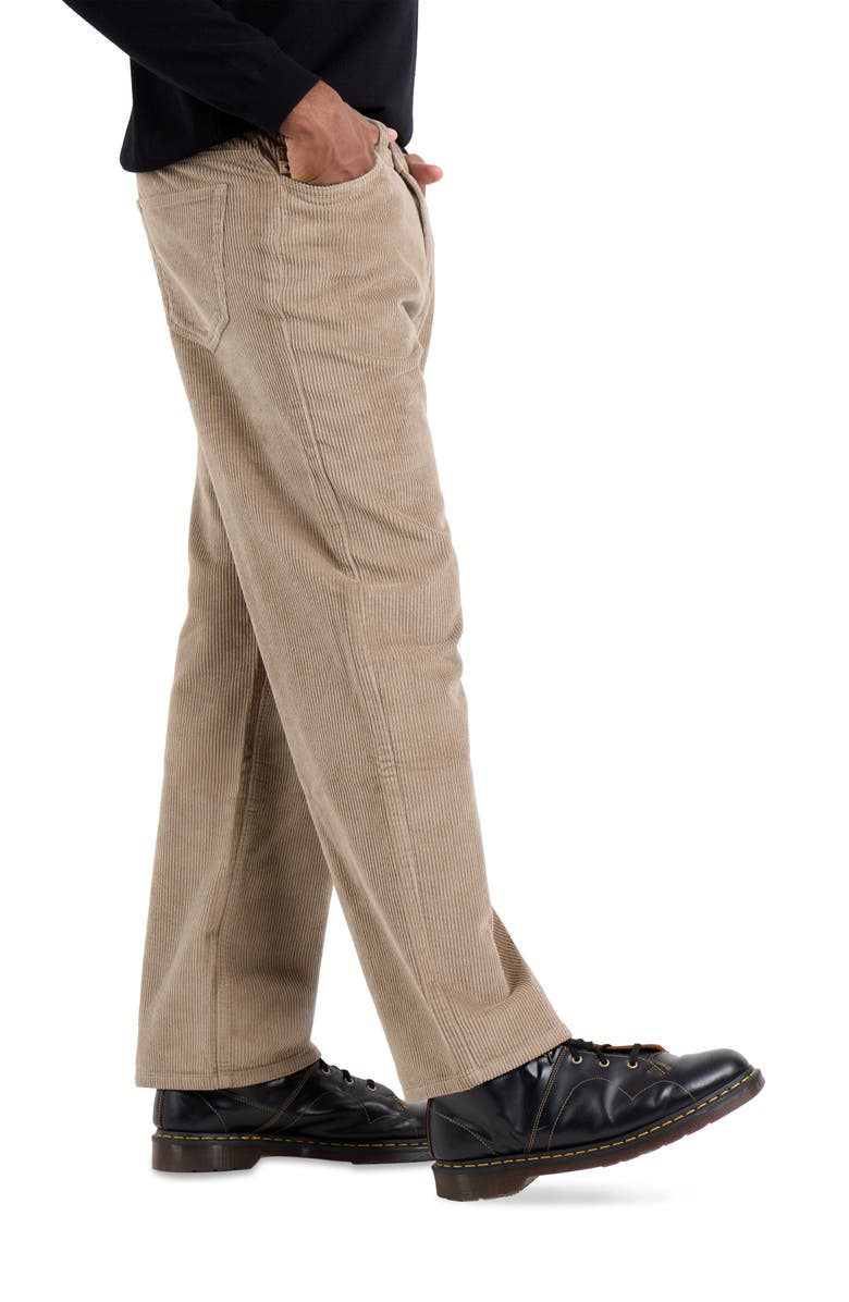 Spring + Mercer Athletic Fit Five-Pocket Corduroy Pants, Alternate, color, Camel