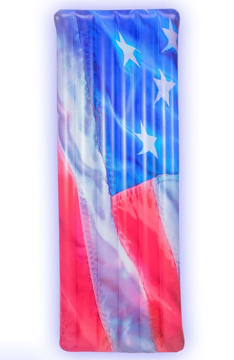 Stars & Stripes 74" LED Pool Raft