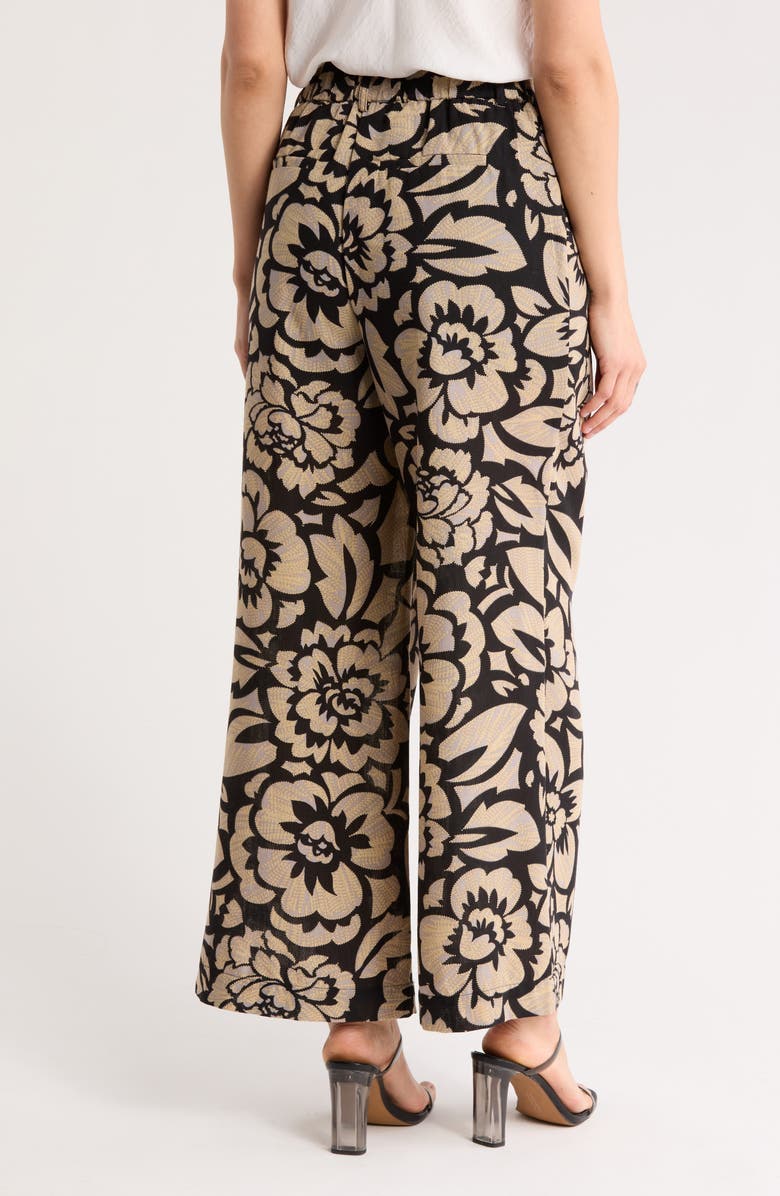 DR2 by Daniel Rainn Pleated Front Wide Leg Pants, Alternate, color, 