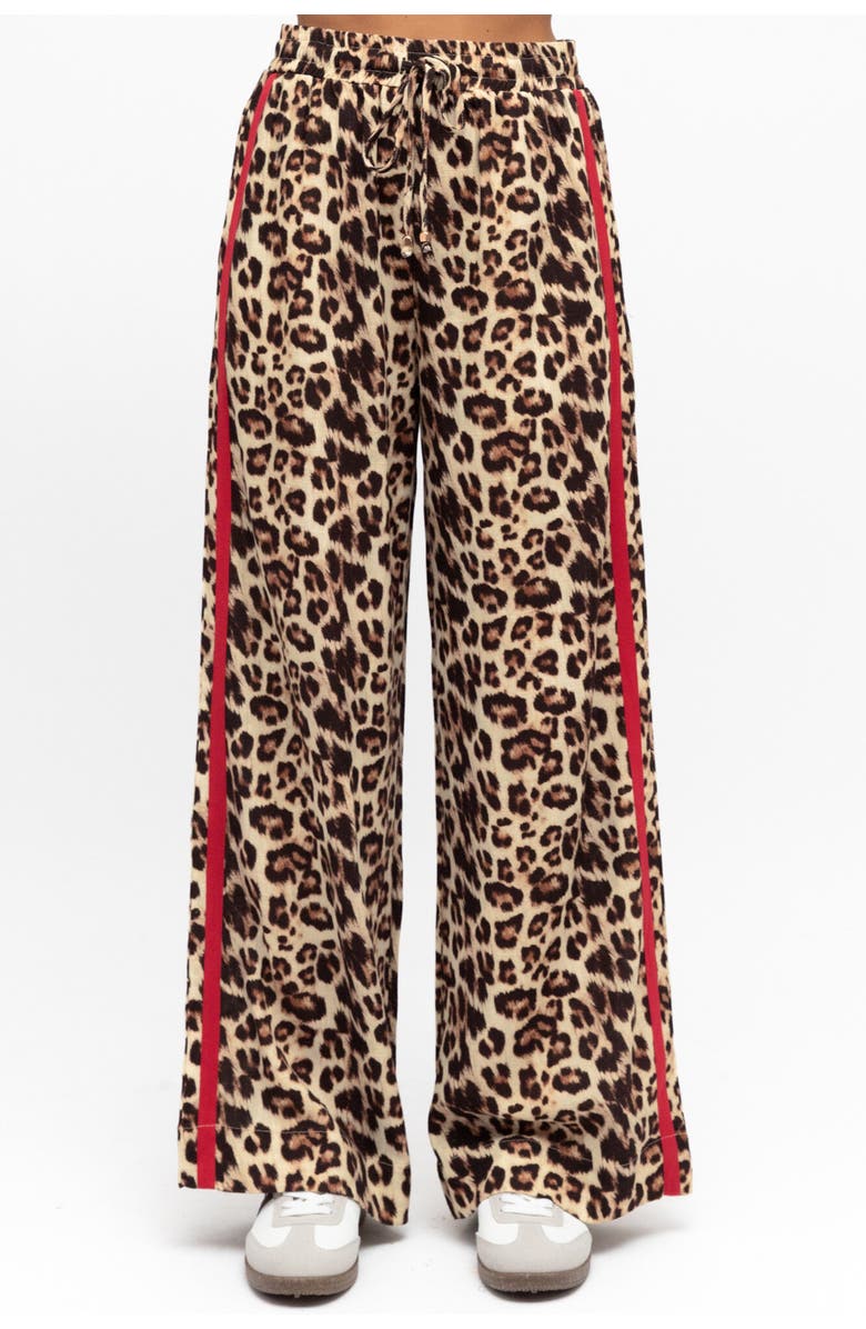 Label of Love Leopard Sporty Pant, Alternate, color, 