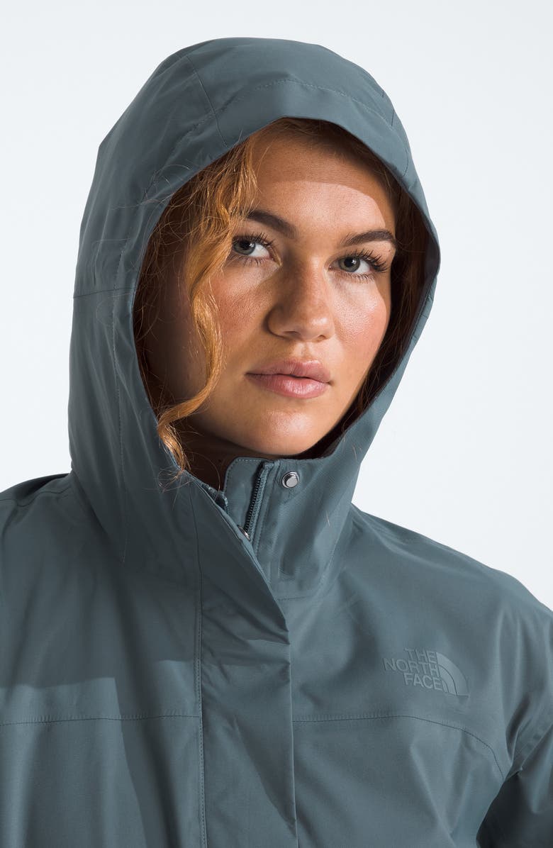 The North Face Voyage Rain DRYVENT<sup>™</sup> 3L Hooded Parka, Alternate, color, Granite Grey