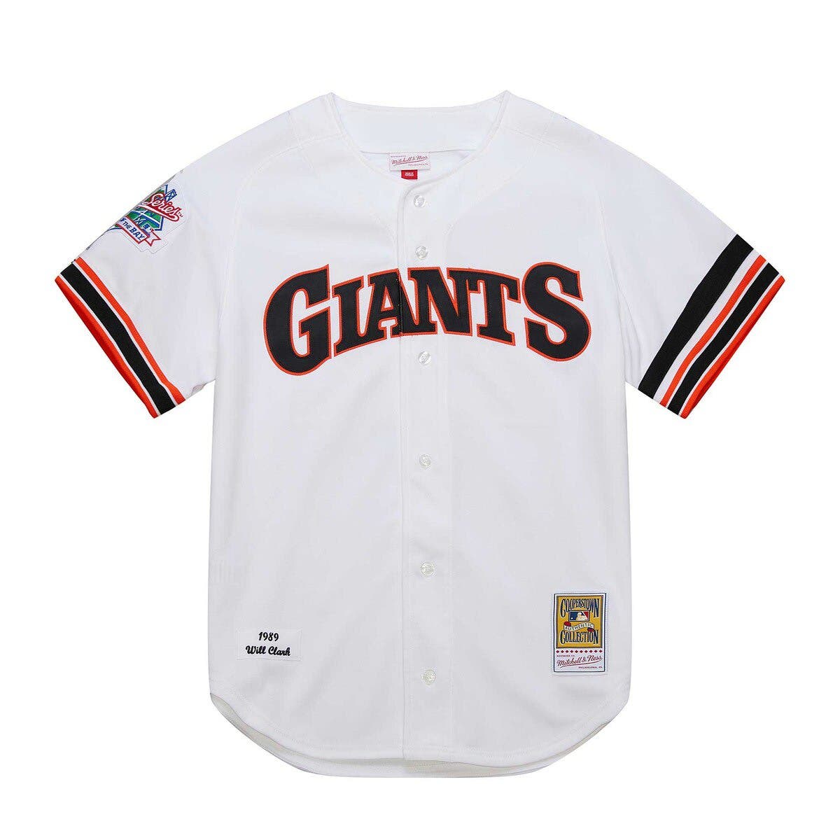 Men's Mitchell & Ness Will Clark White San Francisco Giants