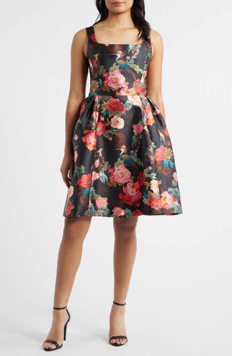 Julia Jordan Sleeveless Fit & Flare Cocktail Dress