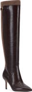 Vince Camuto Meleis Croc Embossed Knee High Boot