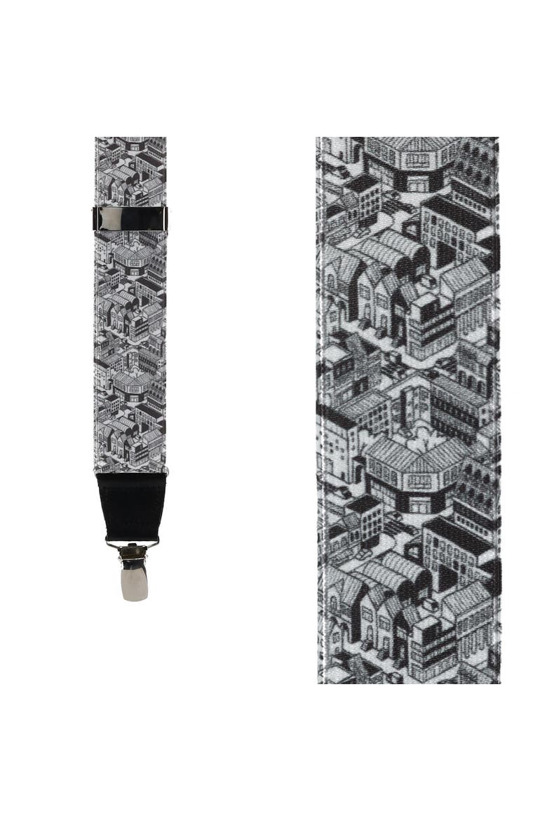 Men's The City Scape 35mm Clip End Elastic Braces, Alternate, color, Grey