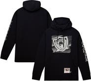 Mitchell & Ness Men's Mitchell & Ness Black Las Vegas Raiders Gridiron Classics Big Face 7.0 Pullover Hoodie