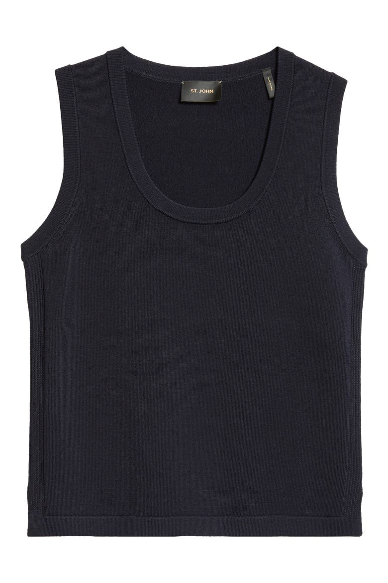Santiago Scoop Neck Sweater, Alternate, color, MIDNIGHT