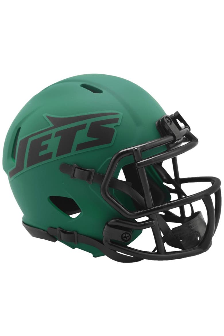 New York Jets RAVE Riddell Speed Mini NFL Football Helmet, Main, color, Multi-Color