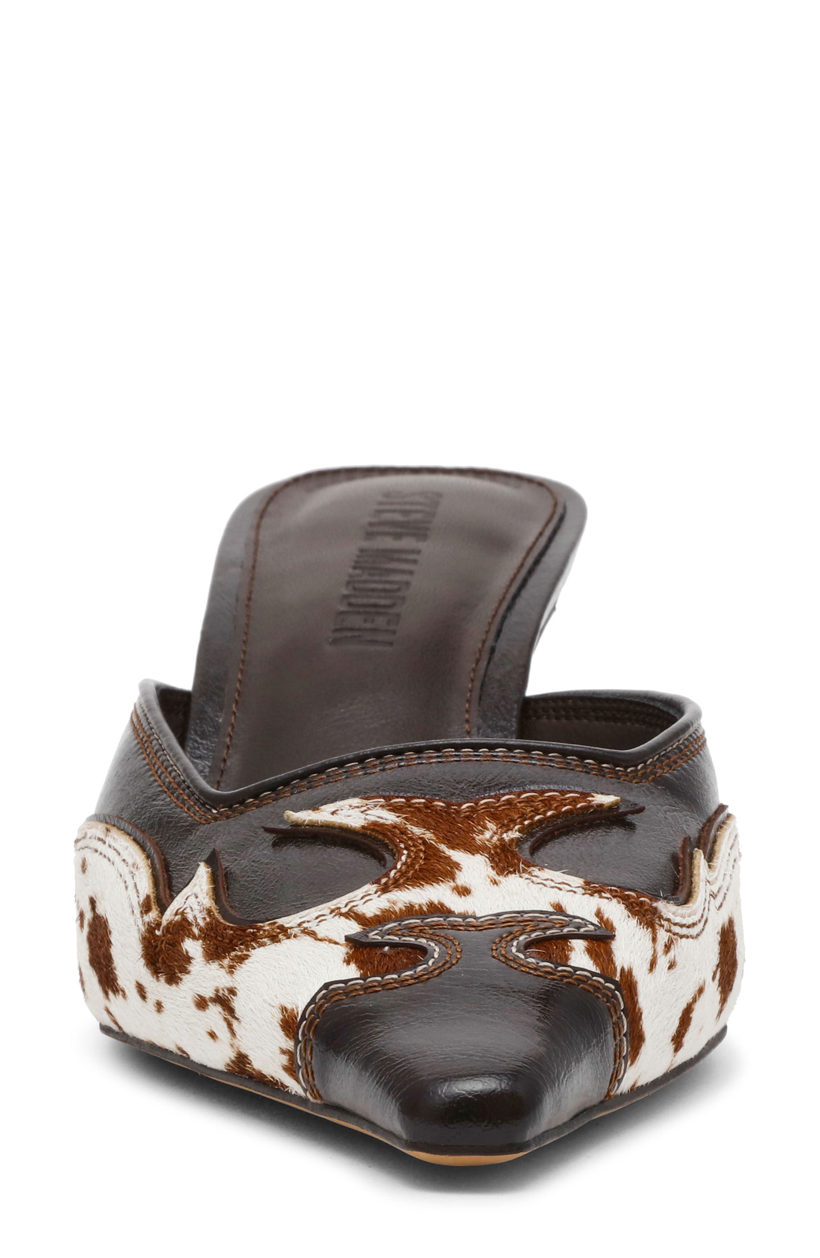 Steve Madden Lisbeth Pointed Toe Mule, Alternate, color, Cow Multi