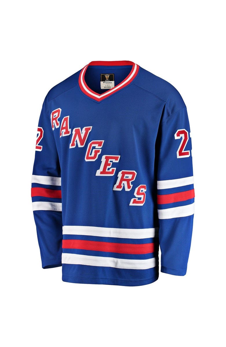 FANATICS Men's Fanatics Branded Mike Gartner Blue New York Rangers Premier Breakaway Retired Player Jersey, Alternate, color, Blue