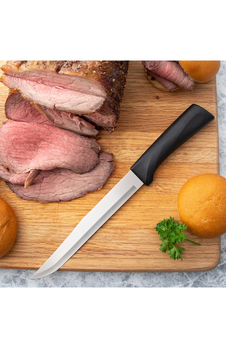 Rada Cutlery 7-Inch Slicer Knife Anthem Wave Handle, Alternate, color, Black