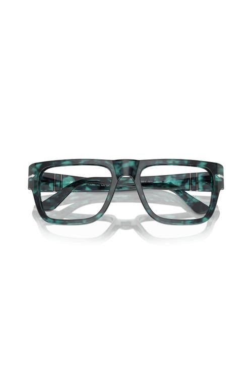 Persol 53mm Square Optical Glasses In Gray