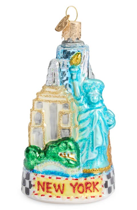 New York City Glass Ornament