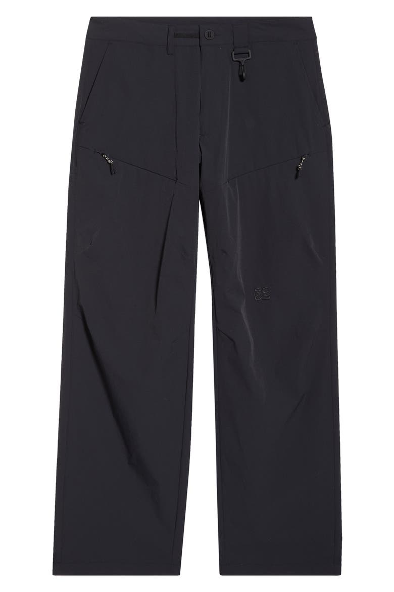 Gender Inclusive Reyes Water Resistant Pants, Alternate, color, BLACK