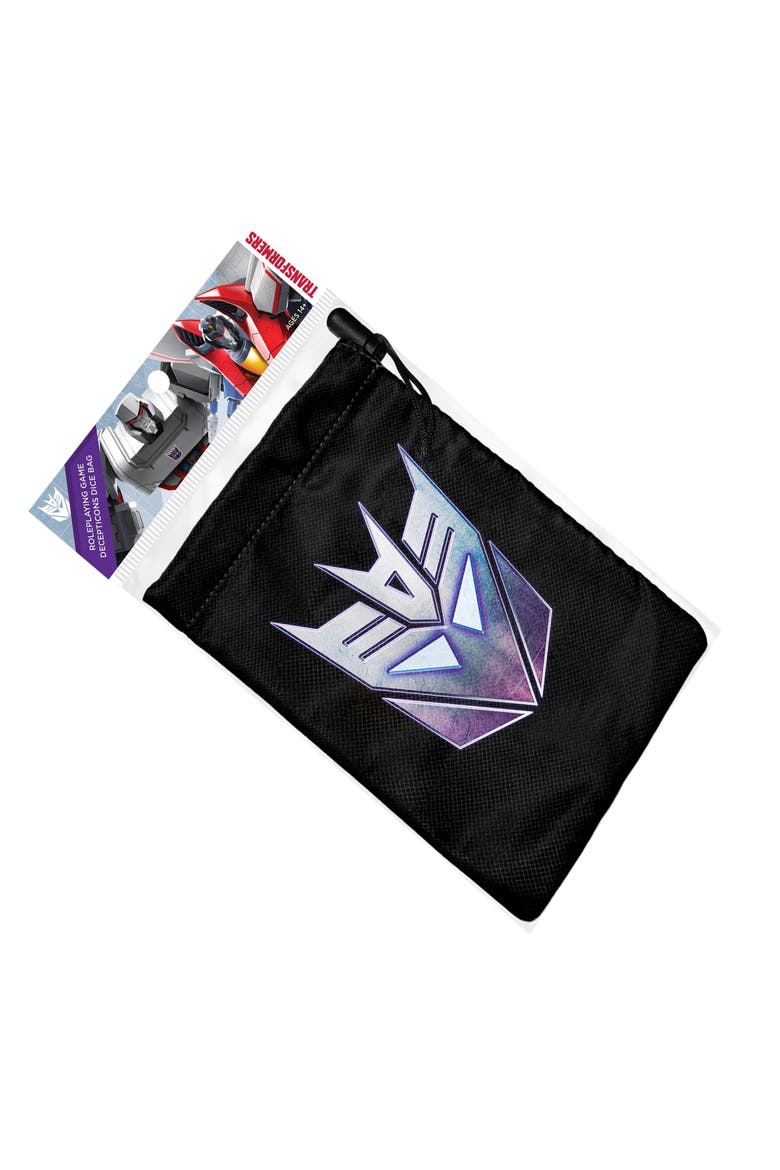 Transformers Rpg Decepticon Dice Bag, Alternate, color, Multicolored