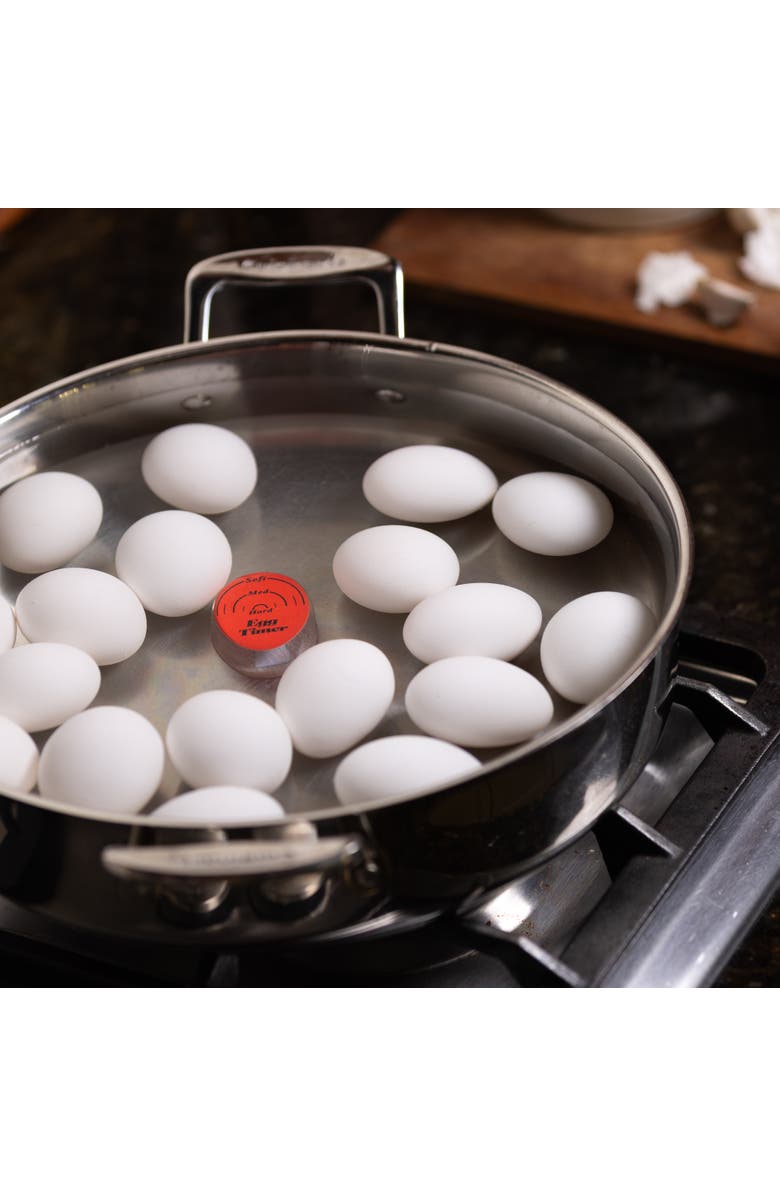 Maverick Color Changing Egg Timer, Alternate, color, Red